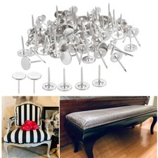 10/50/100pcs Flat Head Upholstery Nails Decorative Tacks Studs Push Pins