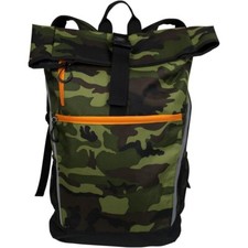 Extra Large Fold Over Camouflage Backpack for Camping Hiking up to 17" Laptop
