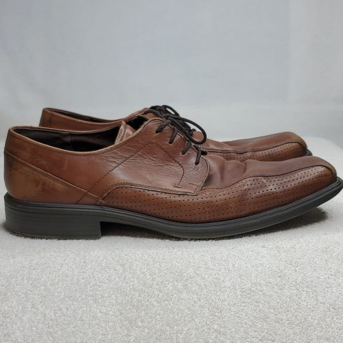shock point brown leather dress shoes 