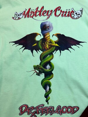Motley Crue Dr. Feelgood T-Shirt **NEW** | eBay
