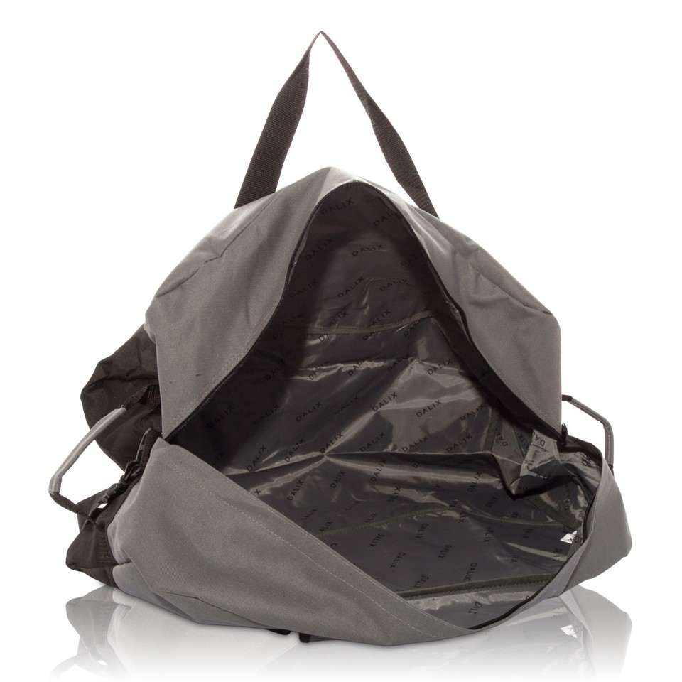 DALIX 25 Inch Large Sports Duffle Bag - Gym Bag With Shoulder Strap, Multiple Colors (Black, Grey, Navy, Red, Camo)