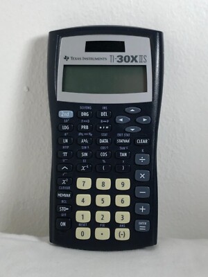 Texas Instruments Gray Texas Instruments TI-30XIIS Scientific Calculator Grey/black | eBay