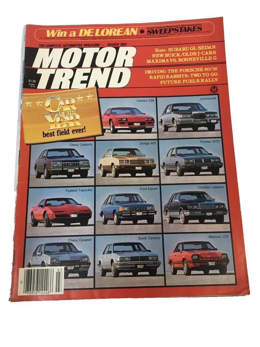 Motor Trend Magazines | eBay
