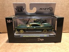164 M2 Srt 1957 Dodge Custom Royal Lancer Green Chase Car
