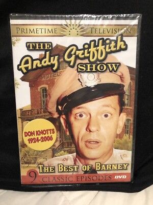 THE ANDY GRIFFITH SHOW THE BEST OF BARNEY 9 EPISODES DVD New Sealed