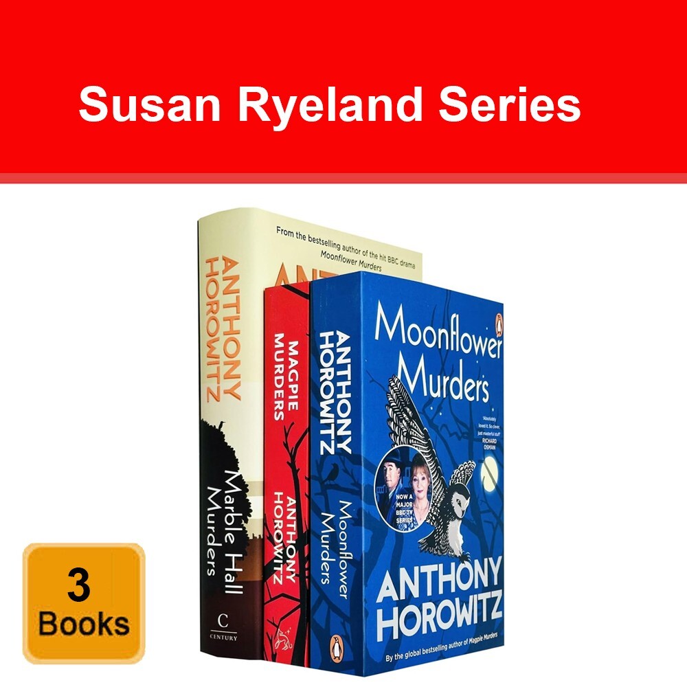Susan Ryeland Series Collection 3 Books Set by Anthony Horowitz Magpie Murders