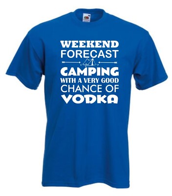 Tent Vodka T-Shirt, Camping Tshirt, Glamping T Shirt, lustiges TShirt Zelt Alkohol