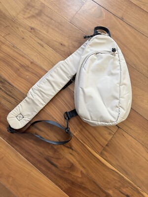 PUMA EVERCAT Myriad Purse Women's Sling Bag Beige Crossbody Backpack Slingback