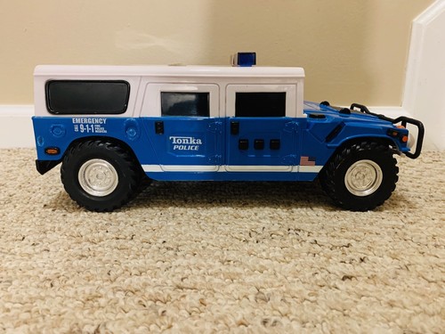 Tonka Police Hummer ©️2002 Hasbro Vintage Toy Large-EUC!! - Picture 2 of 12