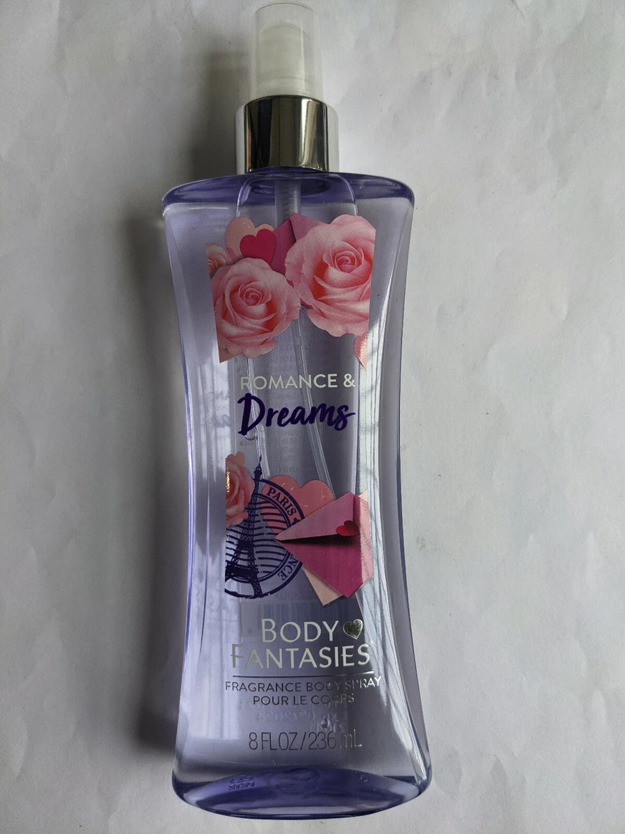 Romance Dreams by Body Fantasies 8 oz Fragrance Body Spray for