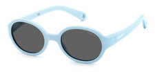 Image of Polaroid PLD K004/S Mvu (M9) Azure Polarized Sunglasses (For Kids)
