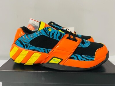 Adidas Agent Gil Restomod GY6481 in Team Orange/Core Black/Bold Aqua, M:9 W:10
