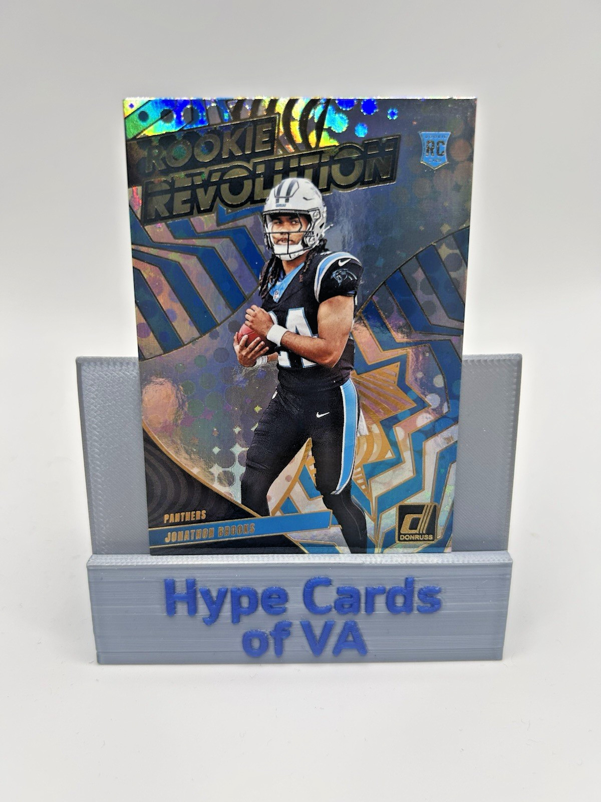 JONATHON BROOKS 2024 Panini Donruss Football Rookie Revolution RC #13 Panthers