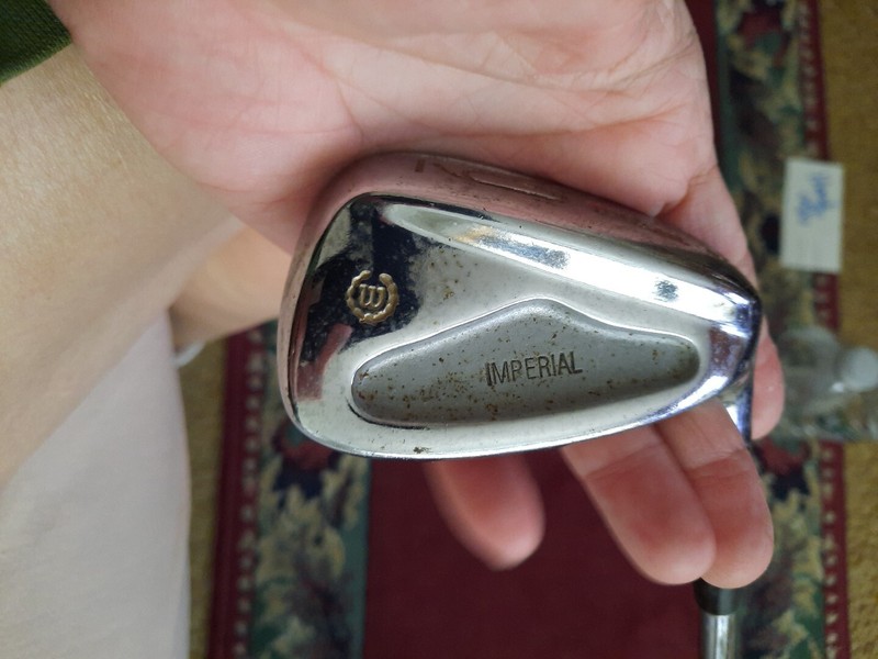 Wilson Imperial 9 Iron / RH / Regular Steel ~37.5" / Vintage 