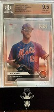 Mets Pete Alonso 2020 Topps Now Road to Opening Day Summer Camp OD-456 BGS 9.5