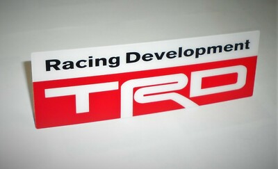 Toyota Racing Development TRD 3D Emblem (aus PU)