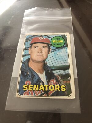 1969 Topps Baseball  650  Ted Williams