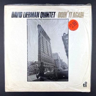 David Liebman Quintet Doin' It Again   NOS vinyl record LP New & SEALED