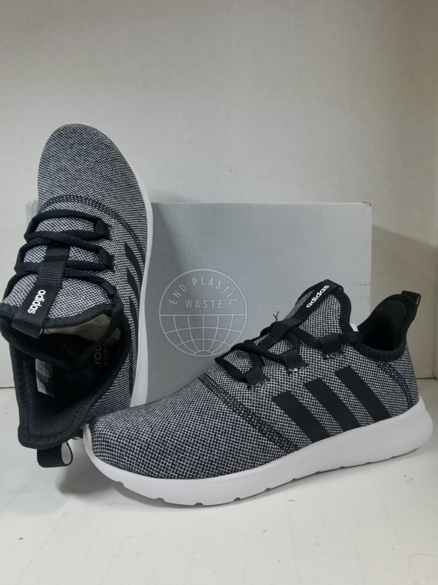 adidas Women's Cloudfoam Pure Running Shoe Size H04755 Black/White