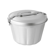 Dr. Oetker Wasserbadform Krautform aus Aluminium fassung 2500ml