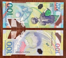 Russia 100 Ruble 2018 Unc Polymer Replacement