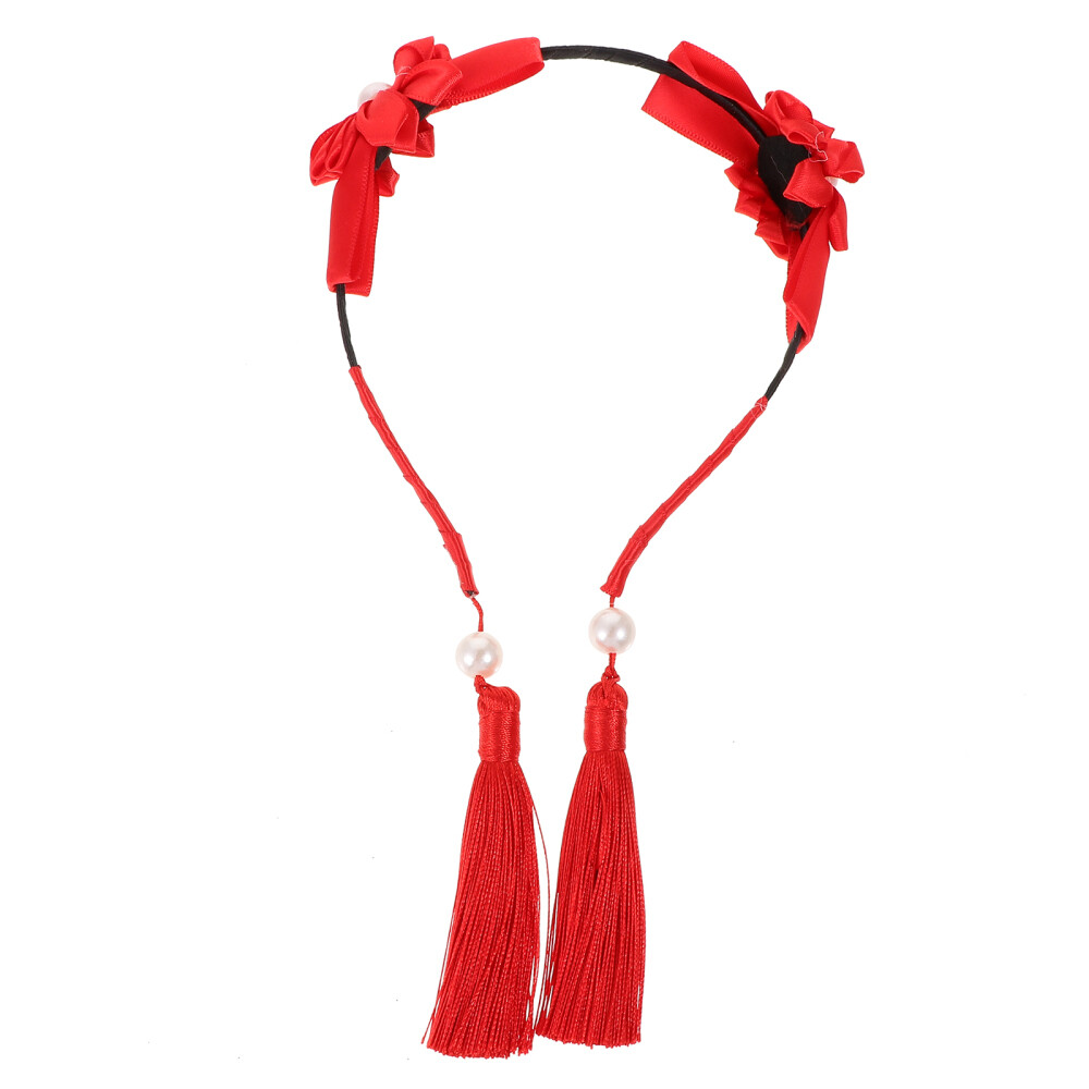 Bow Hair Band Christmas Bow Headbands Photo Booth Prop Girl Headbands