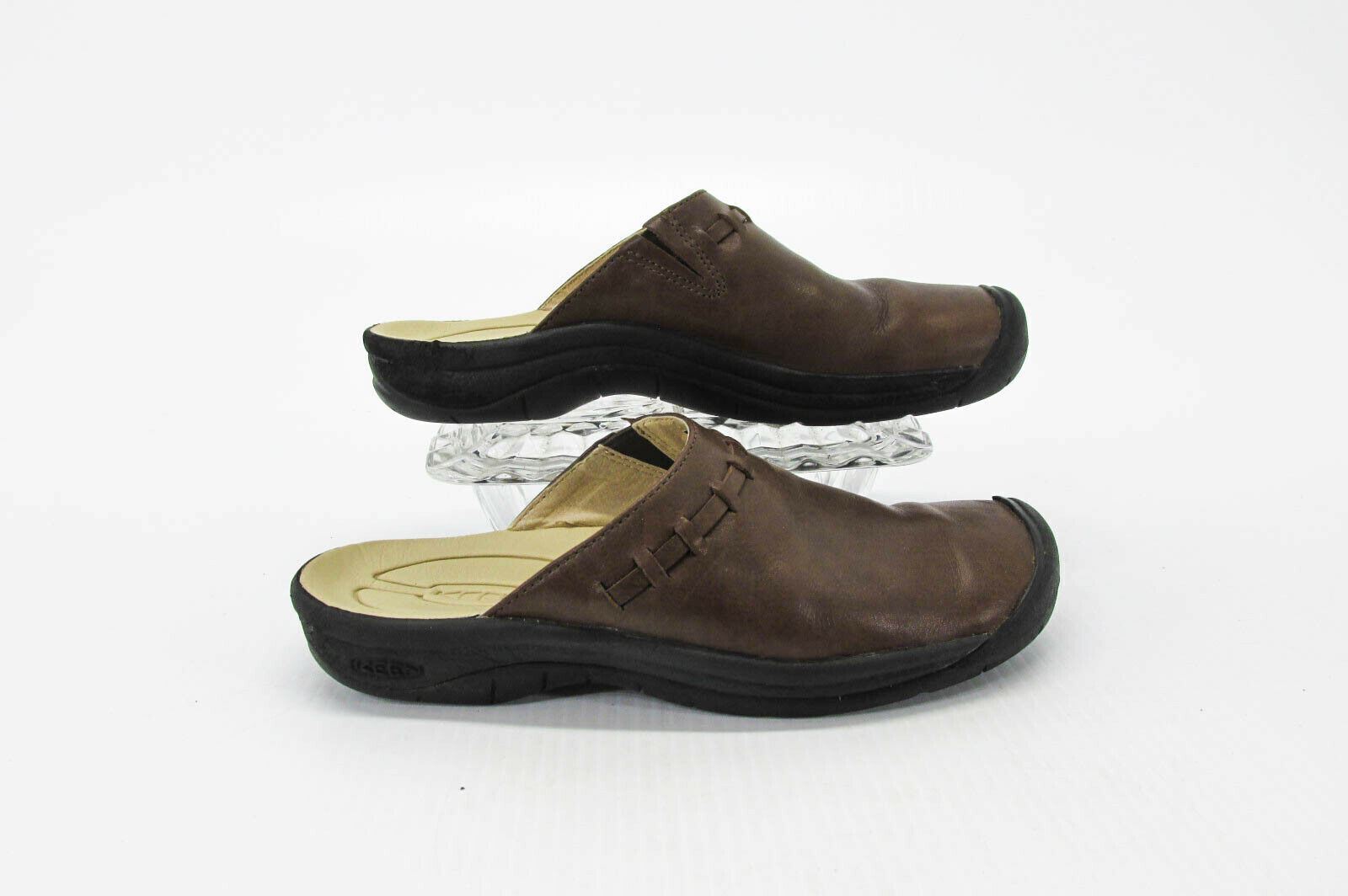 Scarpa donna Keen Winslow taglia 8M marrone zoccolo mulo atletica usata xq