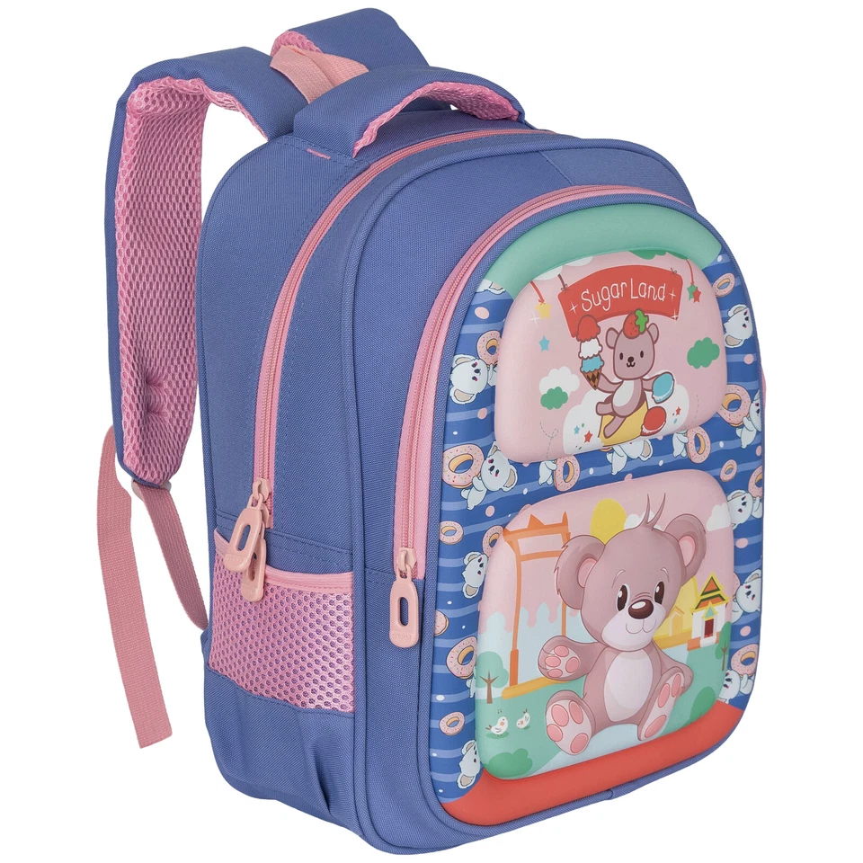 Kinderrucksack Jungen Mädchen Kindergartenrucksack Vorschule Rucksack Kinder 3D - Bild 2 von 4