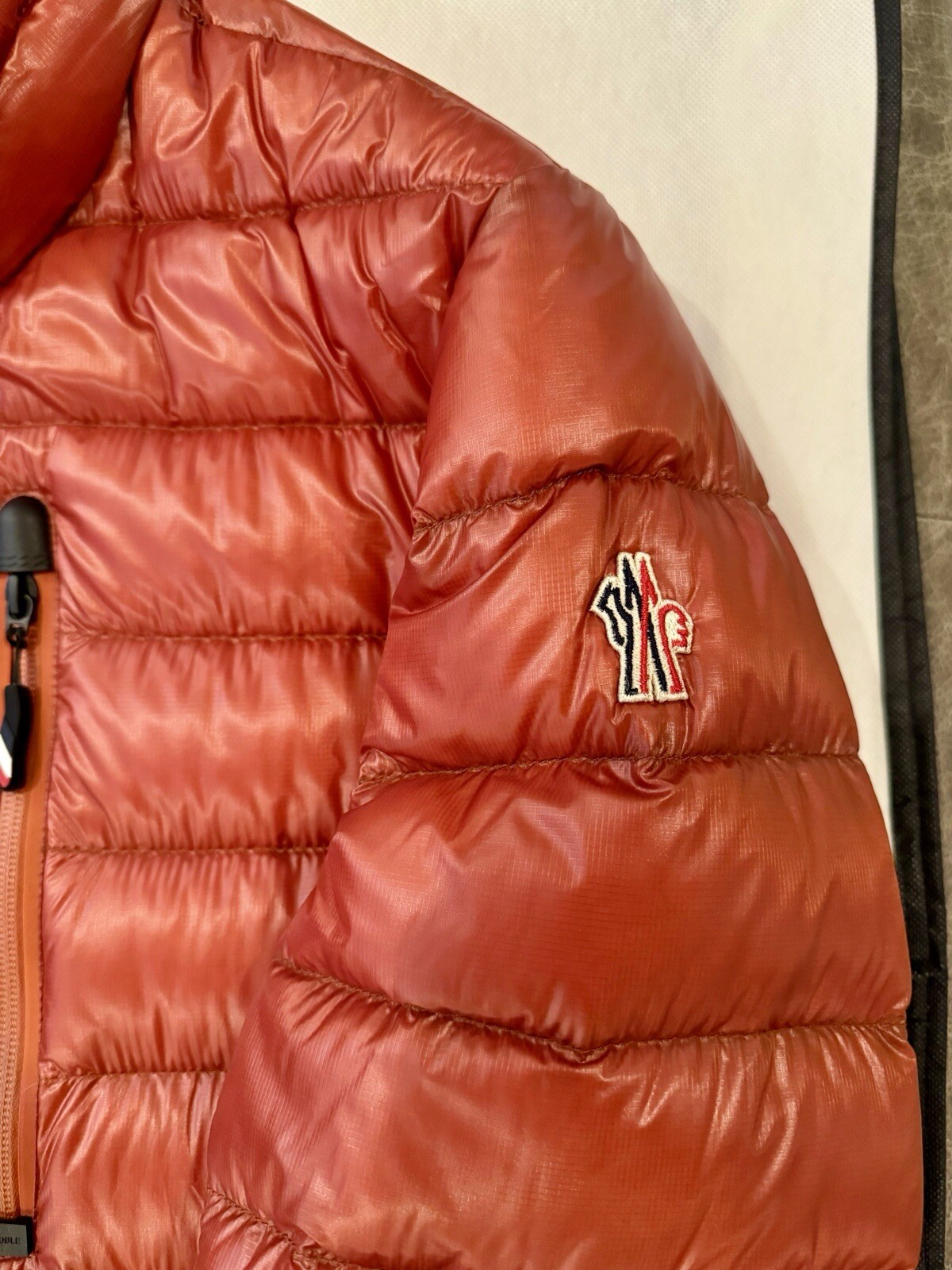 Moncler Hers Packable Short Down Jacket; Size 3 M… - image 4