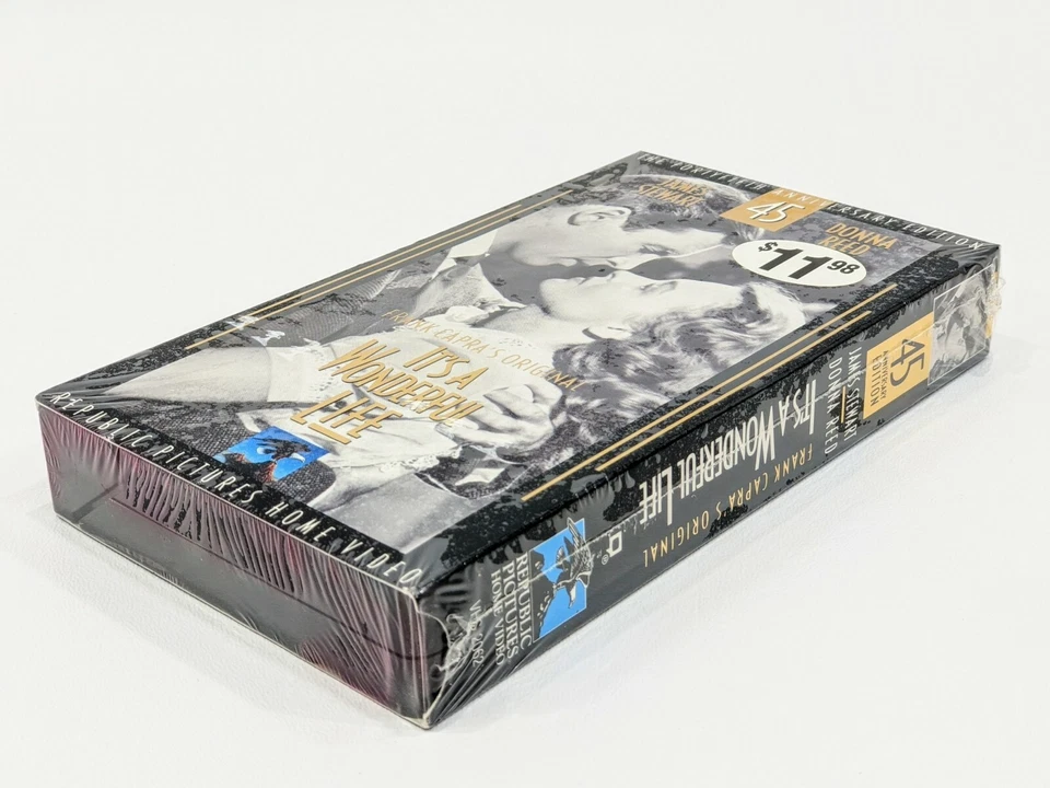It’s A Wonderful Life (VHS, 1946) The 45th Anniversary Edition Collectible! Rare - Image 3 of 3