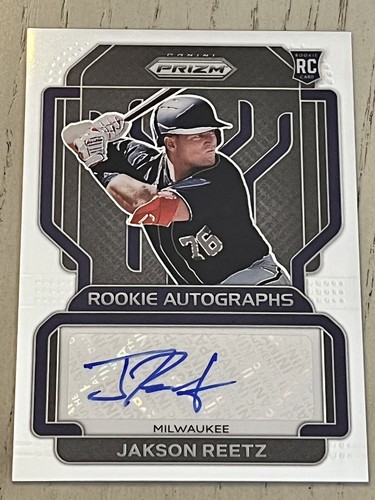 Jakson Reetz 2022 Panini Prizm Rookie Auto RC RA-RE