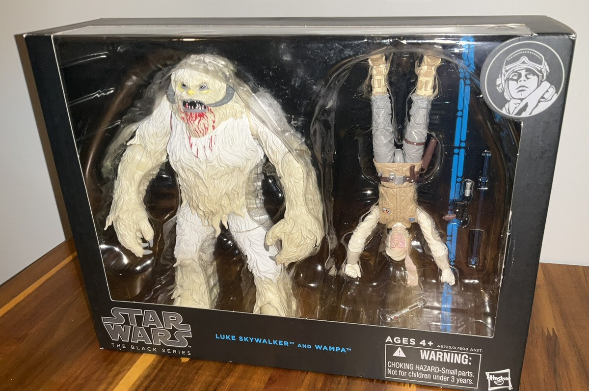 Star Wars The Black Series Luke Skywalker and Wampa 6'' Figure Set
