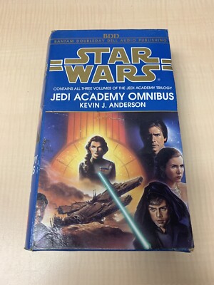 Star Wars Jedi Academy Omnibus by Kevin J. Anderson Audio Book Cassette 6 Tapes