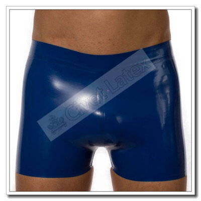 Latex Shorts for Men Classic Rubber Mens Boxers Customized 0.4mm E25