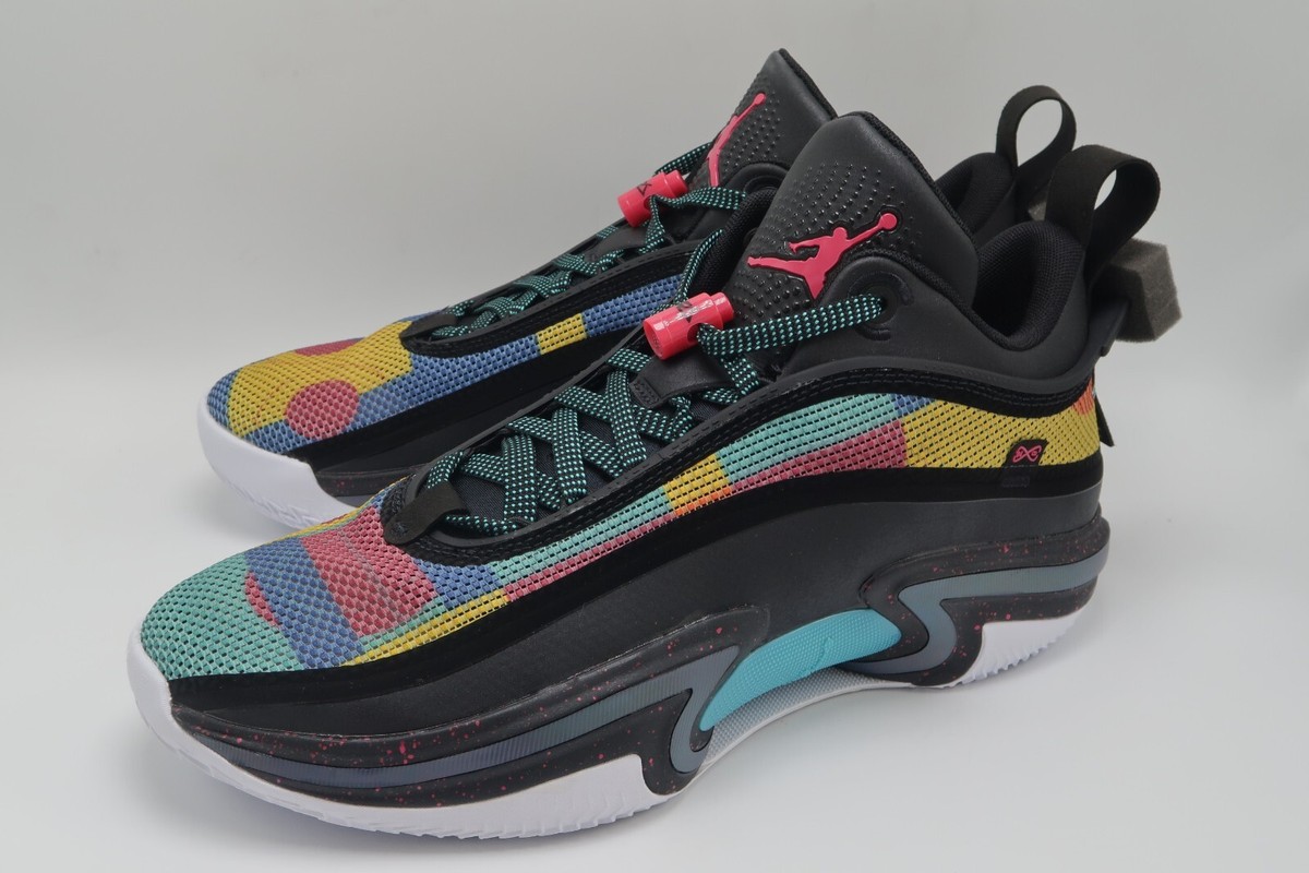 Nike Air Jordan 36 Low Black Multi-Color DH0833-063 size 11 new