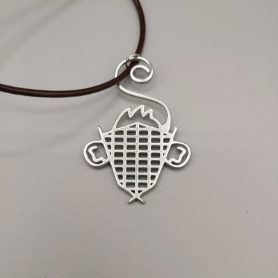 Funky Monkey 2020 Pendant By Adam Fearing Burning Man