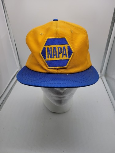 Vintage NAPA Trucker Patch Snapback Hat Cap Made In The USA - Picture 1 of 5