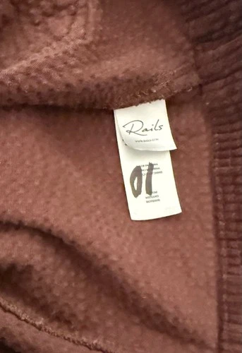 Rails Men’s Corduroy Shirt Jacket Chore Coat Burgundy Size M Overshirt image 7