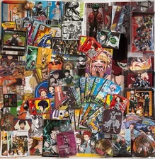 My Hero Academia Collectible Bundle Badges Postcards Stickers Cards Japan
