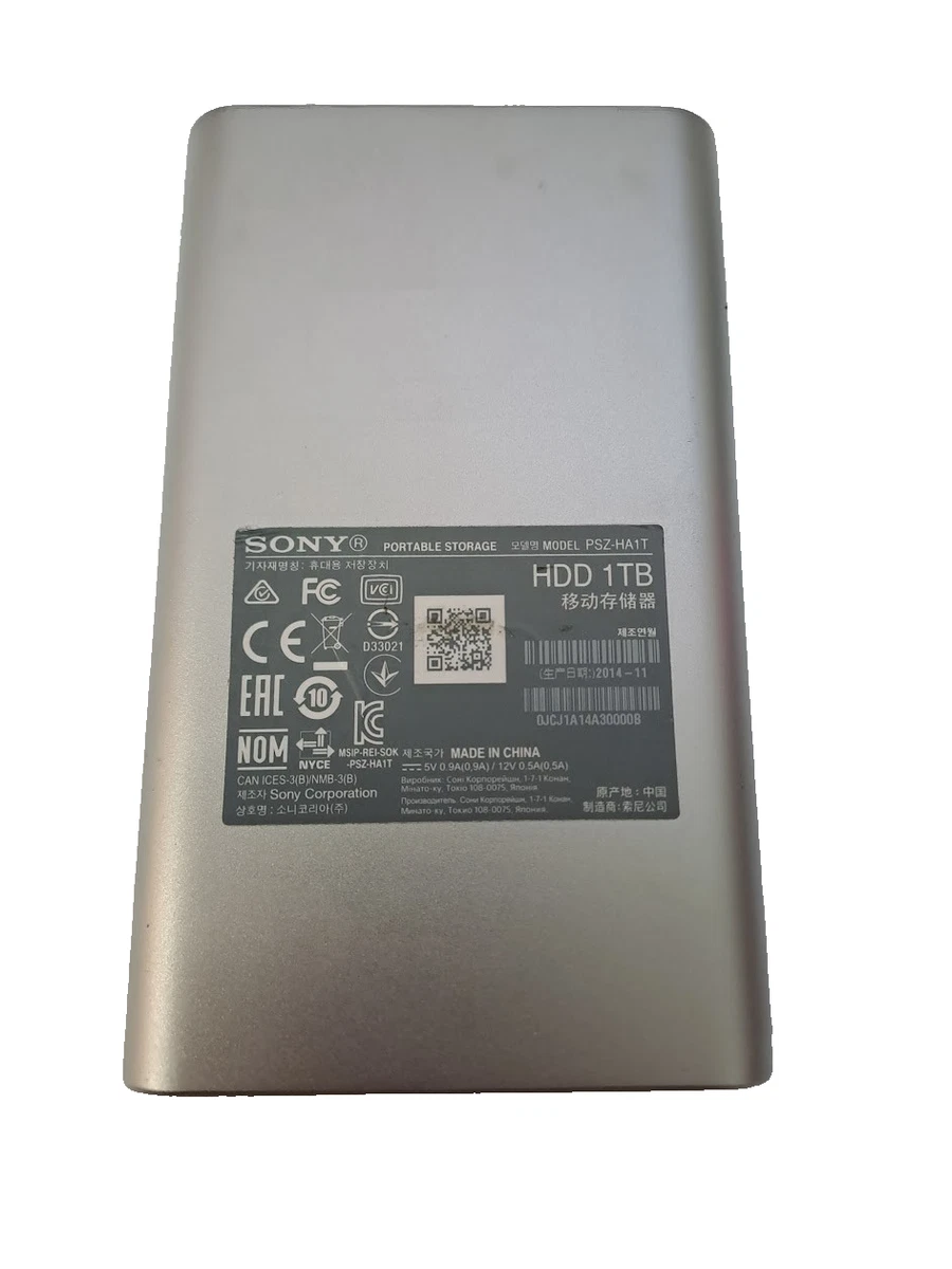 ソニー ハードディスクドライブ HDD　1TB Sony 1 TB External Hard Disk Drives for sale | eBay