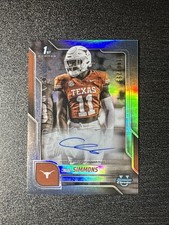 Colin Simmons Bowman Chrome 2025 Refractor /299 Auto