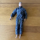 Vtg 1993 Hasbro Action Man Doll Khaki Soldier Outfit G.I. Joe Action Figure