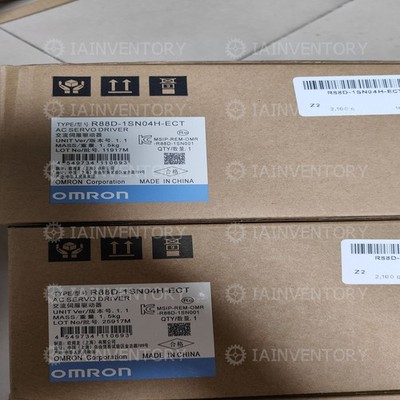1PC NEW Omron R88D-1SN04H-ECT Warranty Included Fast Delivery
