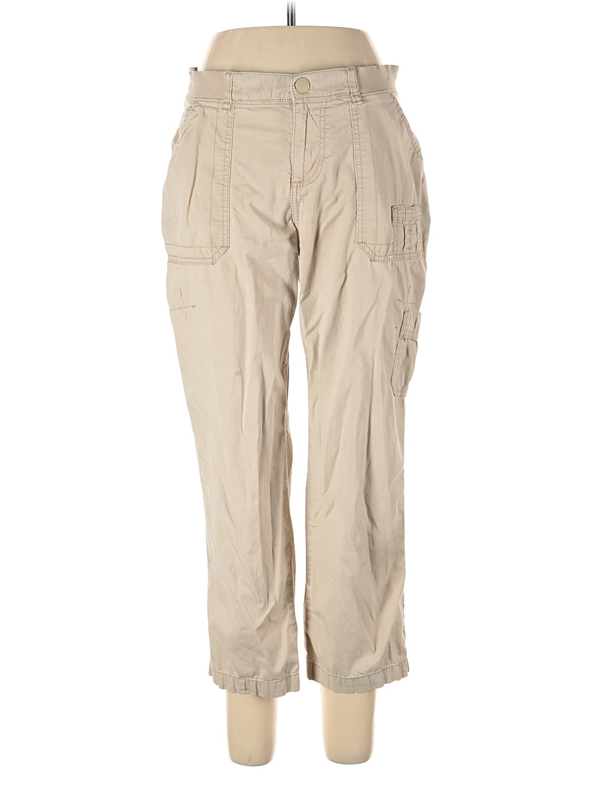 Lee Women Brown Cargo Pants 8