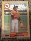 Photo of 1987 Topps #120 Eddie Murray Baltimore Orioles Baseball Card