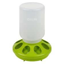 Plastic Chick Feeder 1 qt 1 kg  2 parts bottle/base 