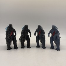 Godzilla Legendary Toho Four 4 6 Godzilla Battle Damaged Action Figure Lot