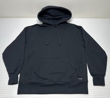 Aritzia Women  s XS TNA Cozy Sweat Fleece Black Hoodie Athleisure Boyfriend Fit