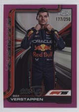 2025 Topps Chrome Formula 1 F1 Drivers Pink Refractor /250 Max Verstappen 1m6p