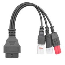 3pin 4pin 6pin to 16pin Connector Cable 3 in 1 OBD2 Diagnostic Adapter Conver...